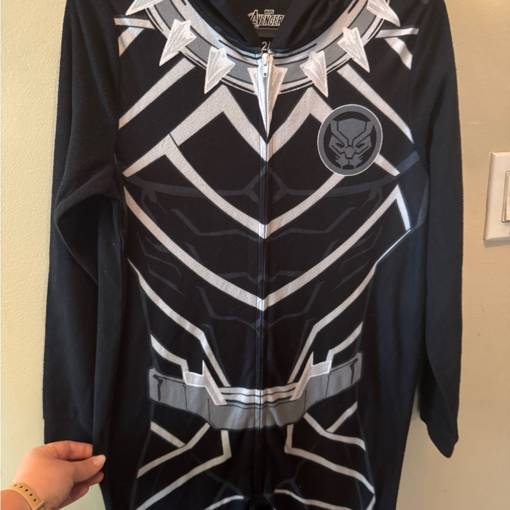 Marvel Black and Silver Kids Costume